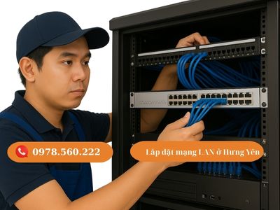 Lắp Đặt Mạng LAN Tại Hưng Yên – Giải Pháp Cho Doanh Nghiệp